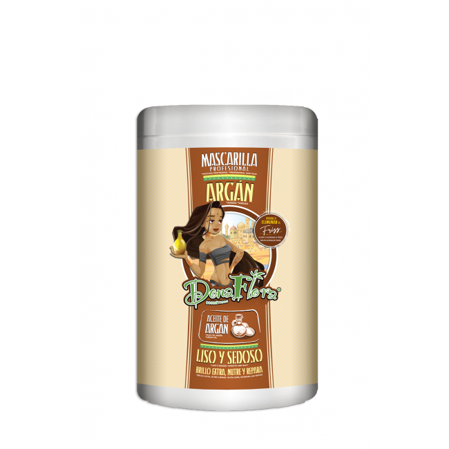 Pack Cabelo Profissional Donaflora: máscara argão