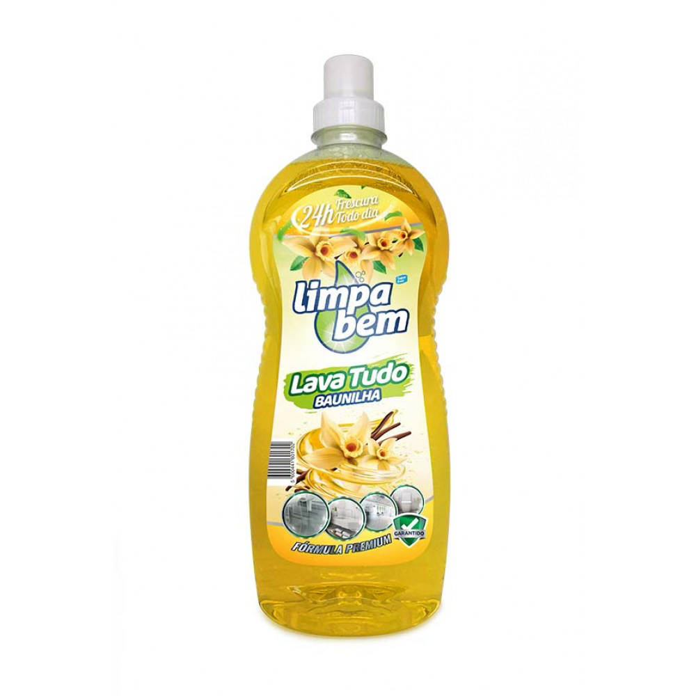 Limpa Bem Lava Tudo Baunilha 1,5L