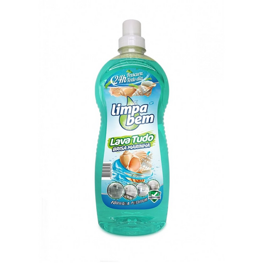 Limpa Bem Lava Tudo Brisa Marinha 1,5L