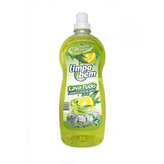 Limpa Bem Lava Tudo Multisuperficies Limao E Eucalipto 1,5L