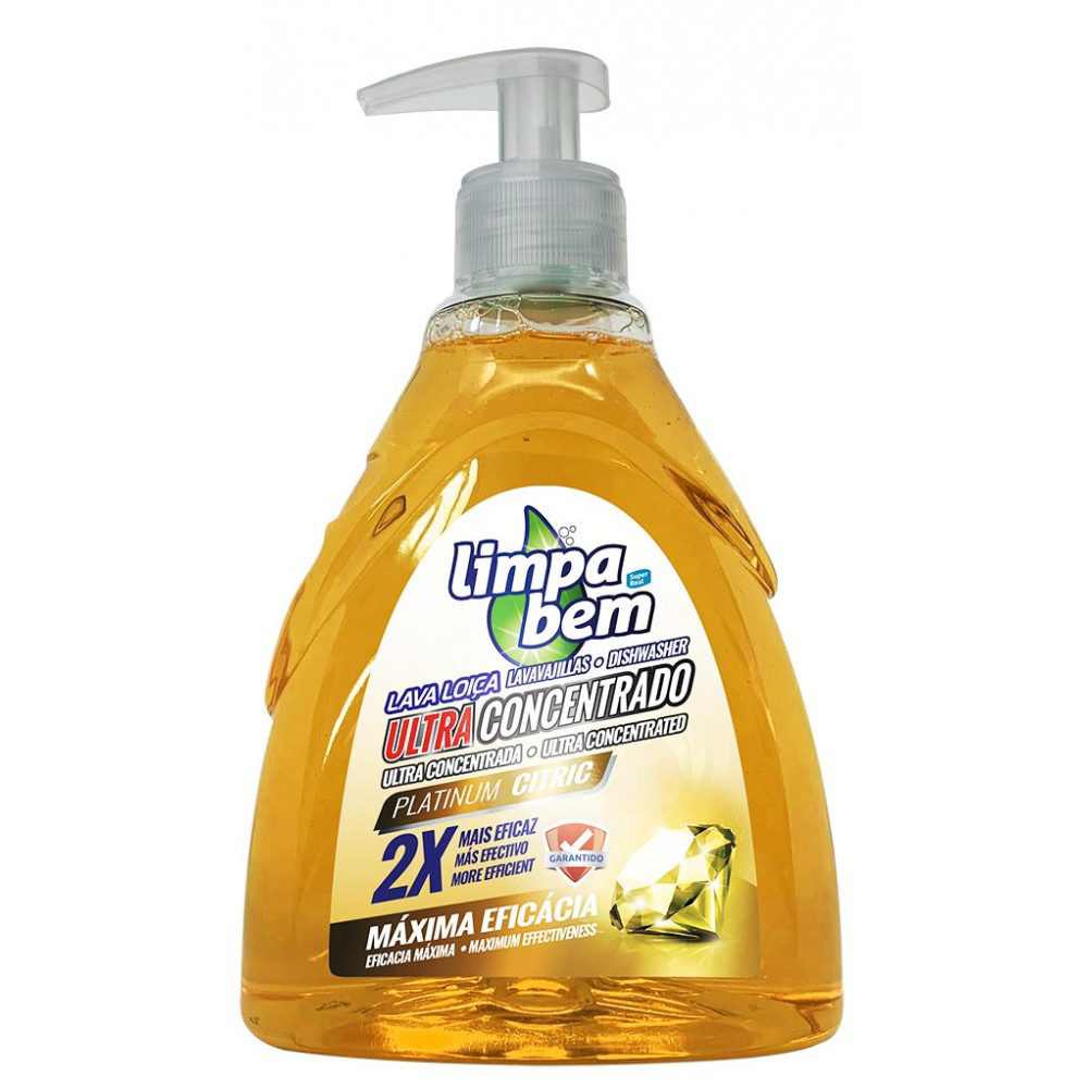 Limpa Bem Lava Loiça Ultra Concentrado Platinum Citric