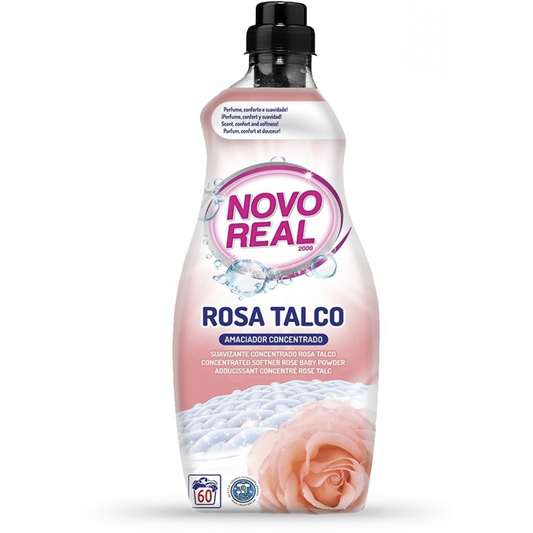 Novo Real Amaciador Concentrado Rosa Talco