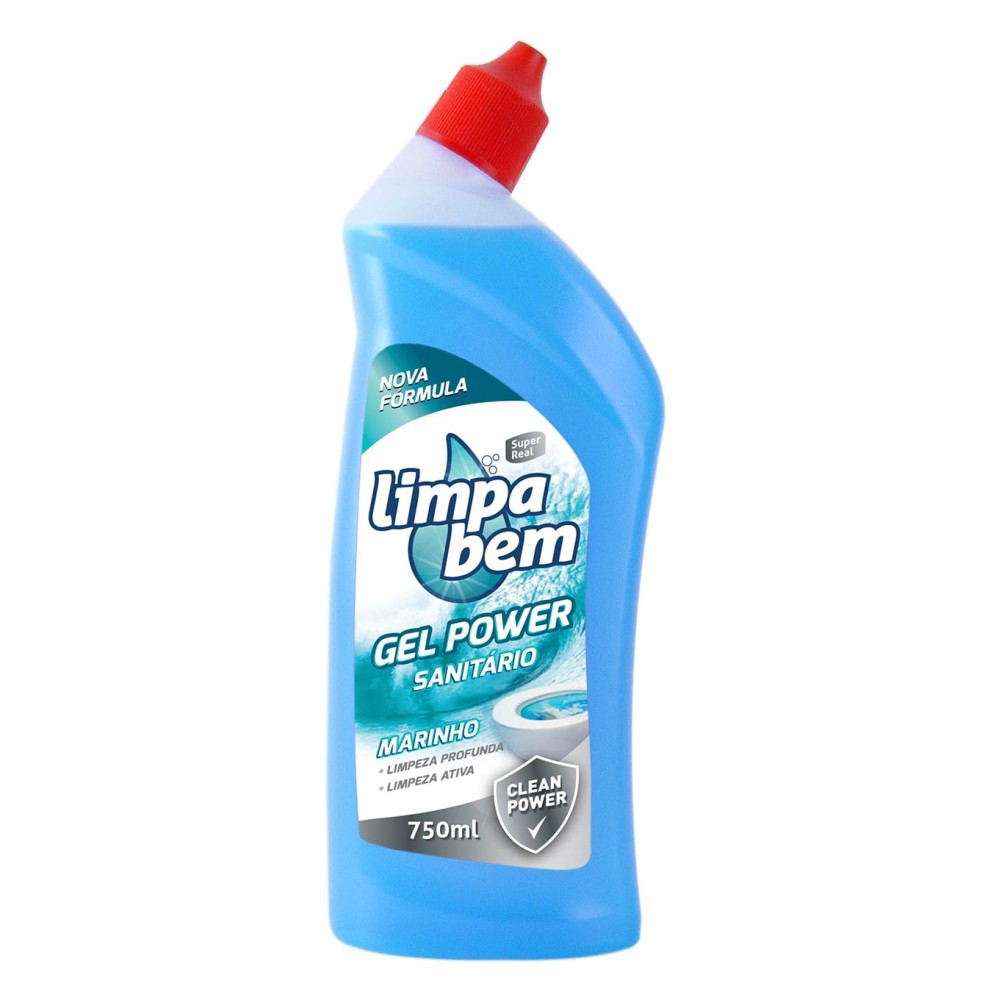 Limpa Bem Gel Sanitario Marinho