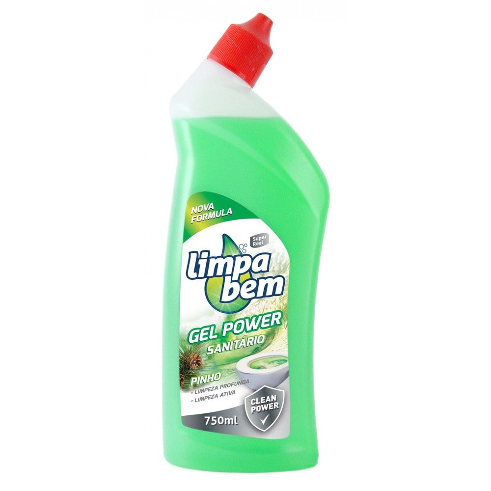 Limpa Bem Gel Sanitário Sup Real Pinho 750ml