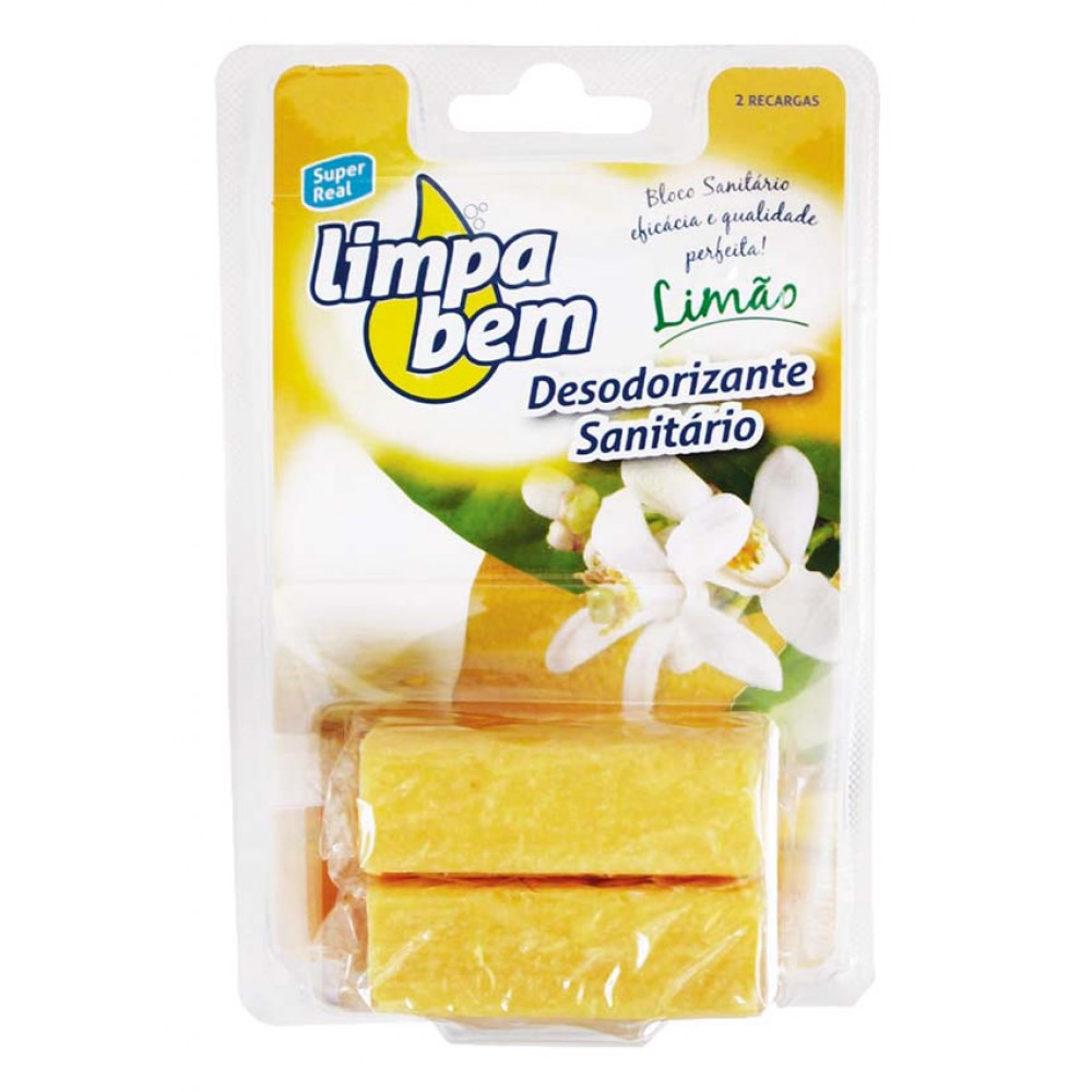 Limpa Bem Bloco Wc Real Limao Recarga