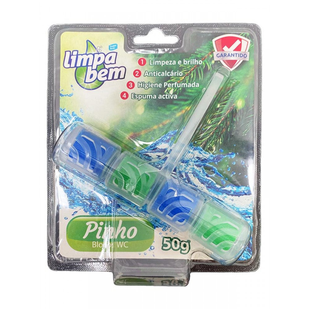 Limpa Bem Bloco WC Pinho 50Gr