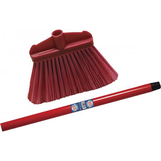 Trato Real Lar Vassoura Cores Rija Cabo Metal