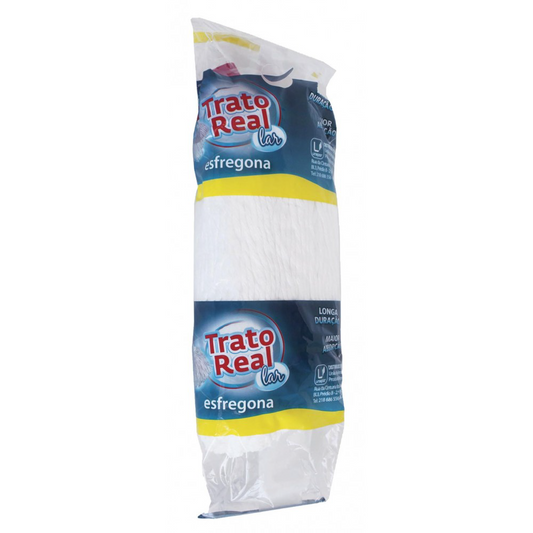 Trato Real Esfregona Recarga Branca Microfibra