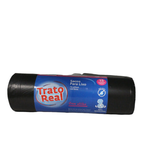 Trato Real Sacos Lixo 30 Litros (15 Unidades)