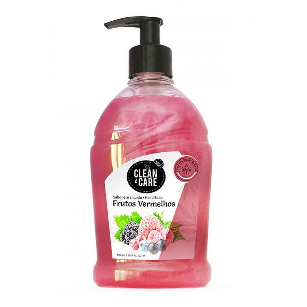 Clean & Care Sabonete Liquido Frutos Vermelhos