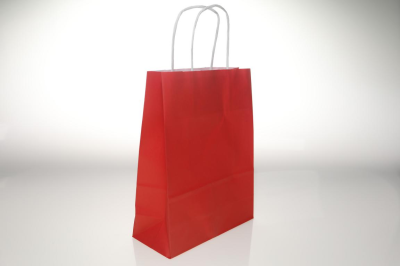 Saco Papel Vermelho 18X24 cm