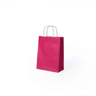 Saco Papel Kraft Rosa