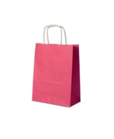 Saco Kraft Rosa Bebe 24x32cm