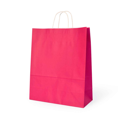 Saco Kraft Rosa 32x40cm