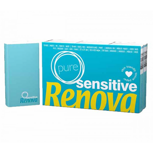 Renova Lencos Papel Sensitive (Pack 6 unidades)
