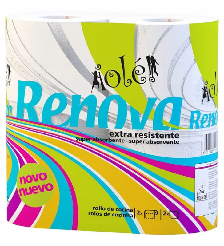 Renova Rolo de Cozinha Ole (2 unidades)