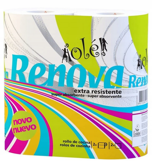 Renova Rolo de Cozinha Ole (2 unidades)