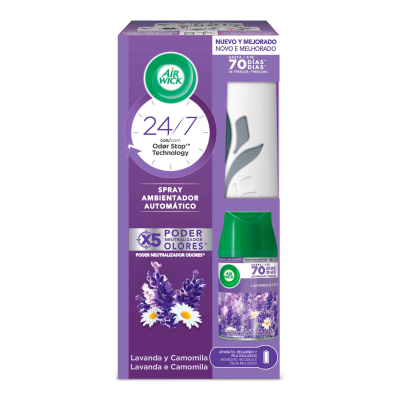 Air Wick Ambientador Spray Automatico Lavanda