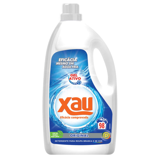 Xau Detergente Maquina Roupa Gel Ativo 98 Doses