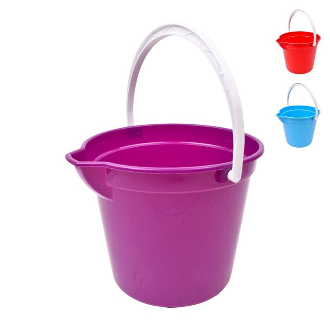 Balde Plastico C/Bico 7 Litros