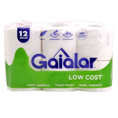 Papel Higienico Low Cost (12rolos)