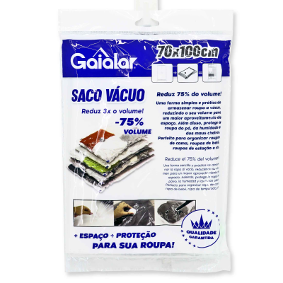 Saco De Vacuo 70x100cm