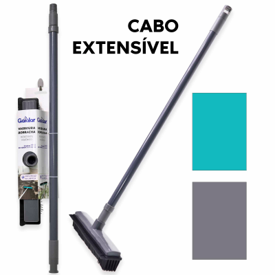 Gaialar Vassoura Borracha com cabo extensivel Ref 09375