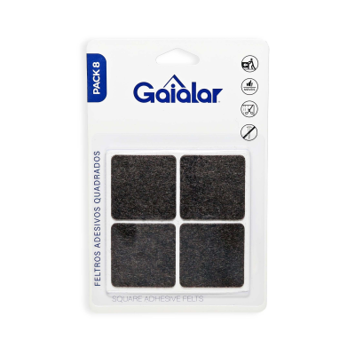 Gaialar Feltros Adesivos Protectores Quadrados ref09965