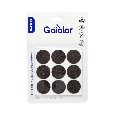 Gaialar Feltros Adesivos Protectores Redondo ref09967