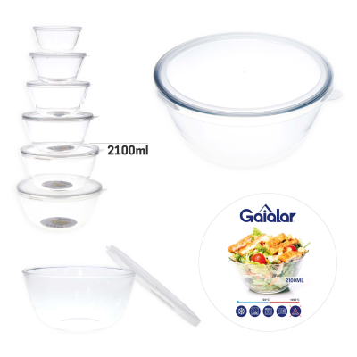 Gaialar Saladeira Redonda Hermética 2100ml