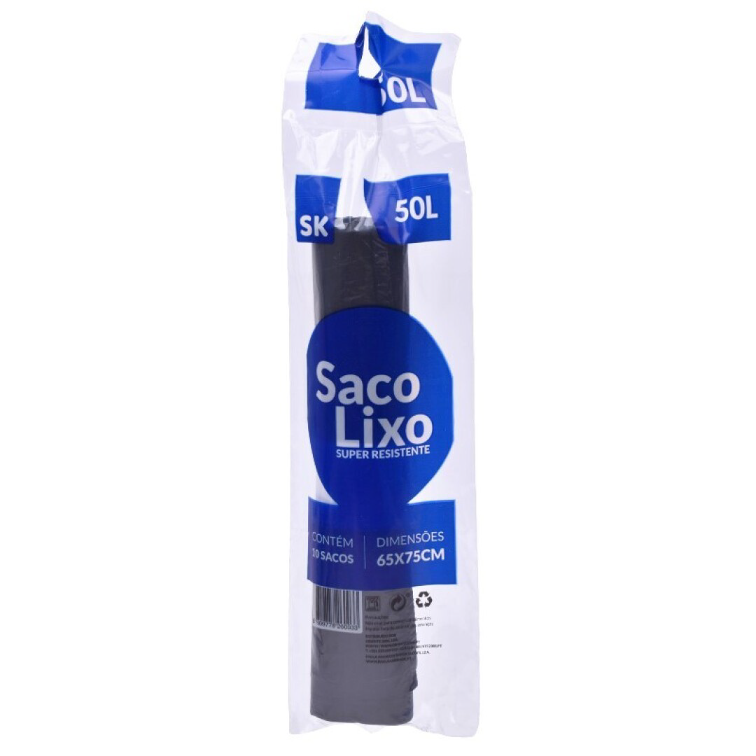 Sacos Lixo 50l