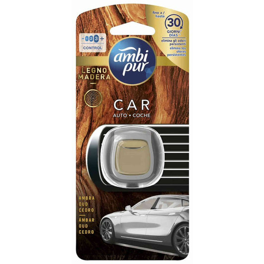 Ambipur Ambientador Carro Líquido Difusor Madeira