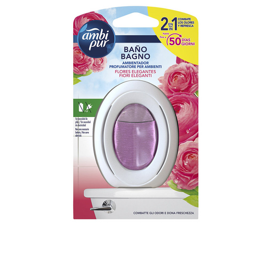 Ambipur Ambientador Wc Gel Difusor Flores Elegantes