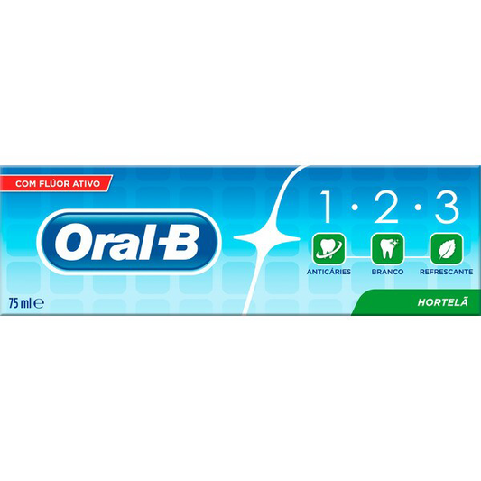 Oral-B Pasta Dentes Menta 1.2.3
