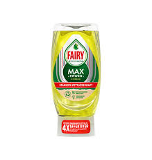 Fairy Detergente Manual Loiça Top Down Max Power Limao 370ml