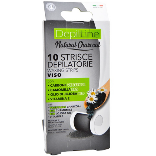 Depilline Banda Depilatoria Natural Charcoal (10 Unidades)
