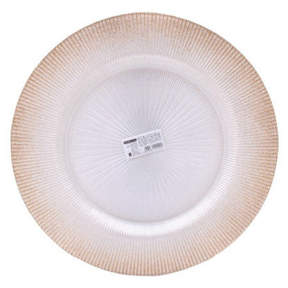 Pack Mesa Posta: prato de vidro 33 cm