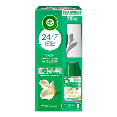Air Wick Ambientador Spray Automático White Bouquet