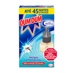 Dum Dum Insecticida Voadores Difusor Eletrico 45 Noites