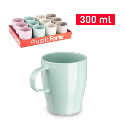 Plasticforte Caneca Stilo 300ml cores sortidas