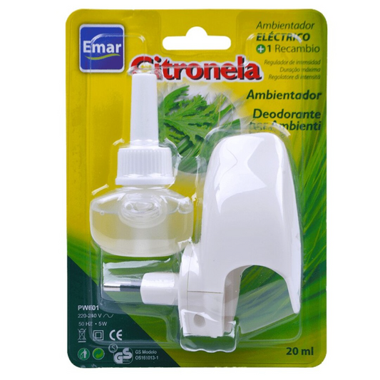 Ambientador Citronela Eletrico