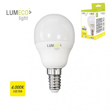 Edm Lampada Led E14 5w 400lm 4000k Luz Dia