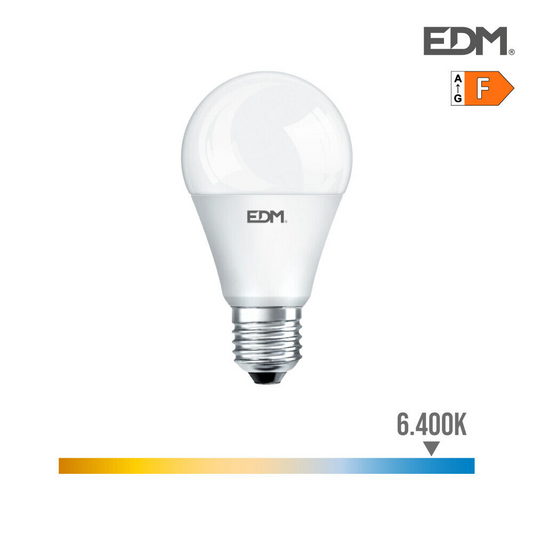 Edm Lampada Led Standard E27 7w 580lm 3200k Luz Quente