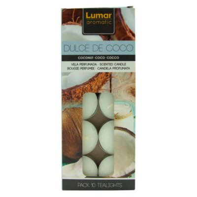 Conjunto 10 tealights Coco
