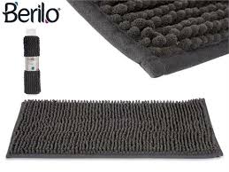 Berilo Tapete Wc Cinza 40x60cm