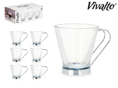 Chavena Cafe 85ml C/Asa Metal