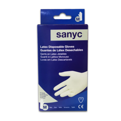 Sanyc Luva Latex Tamanho M
