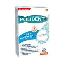 Polident Pastilhas Limpeza Protese Branqueador
