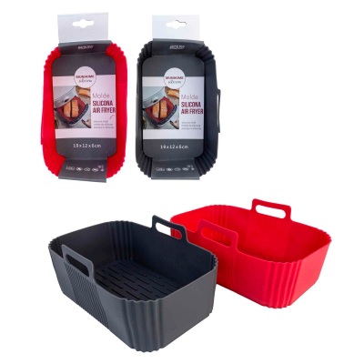 Munhome Forma Silicone p/Air Fryer 19x12x6cm Ref77554