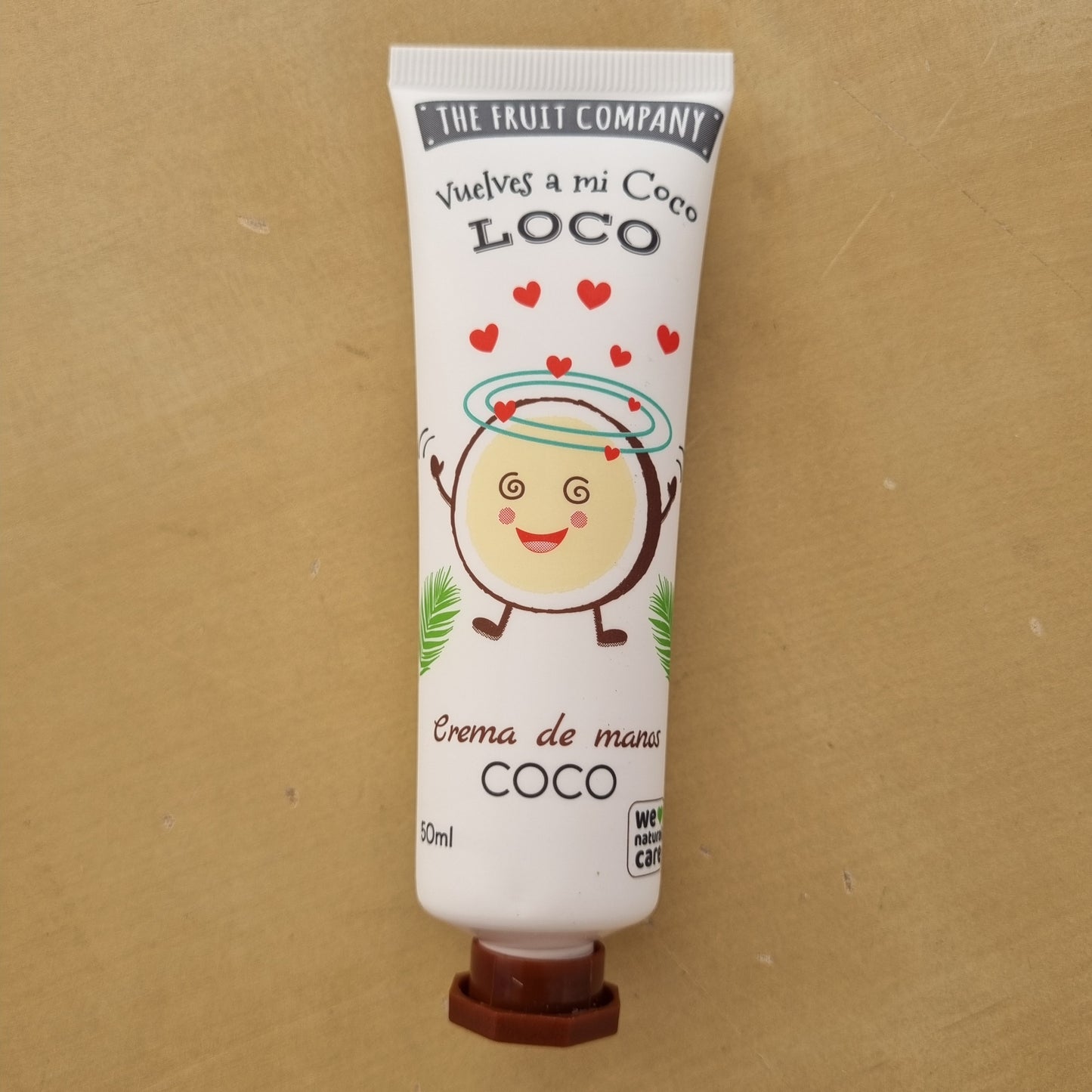 The Fruit Company Creme Mãos Hidratante Coco (50ml)